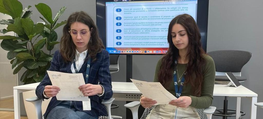 studentesse del Politecnico di Bari e di Torino