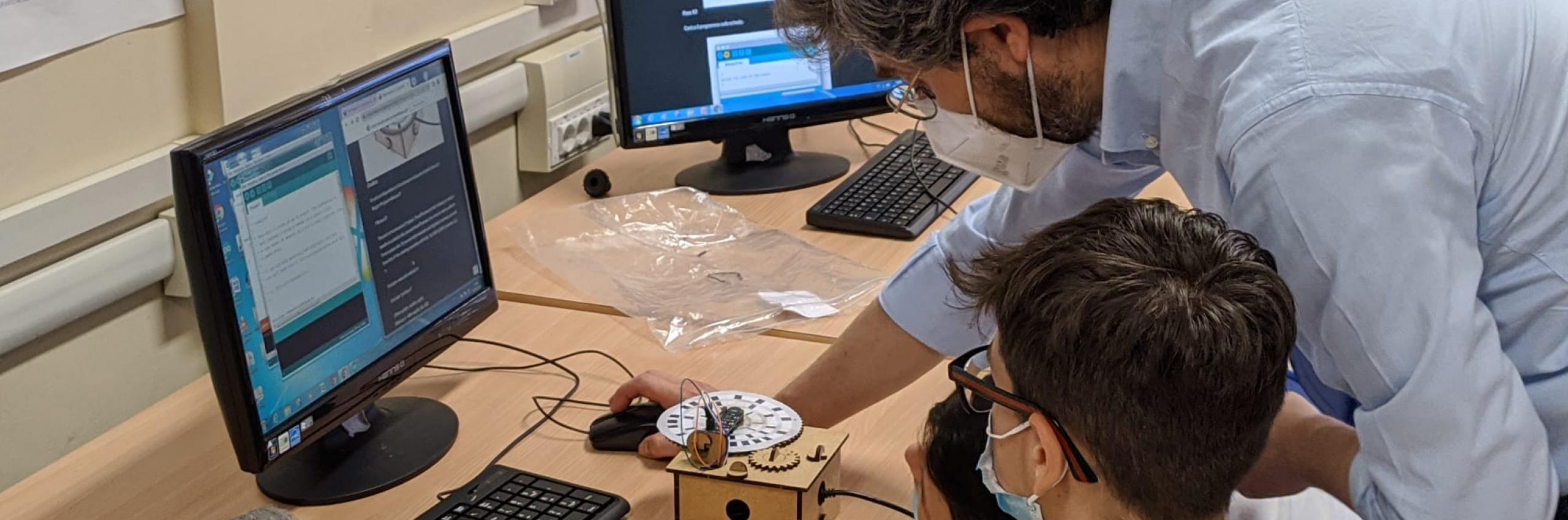Laboratorio di robotica a Bari