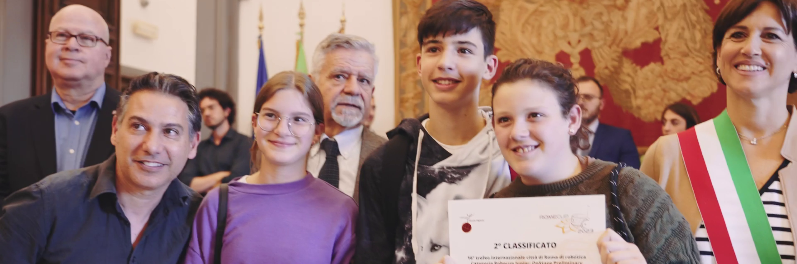 Il team I fantastici dell'IC Via Poppea Sabina