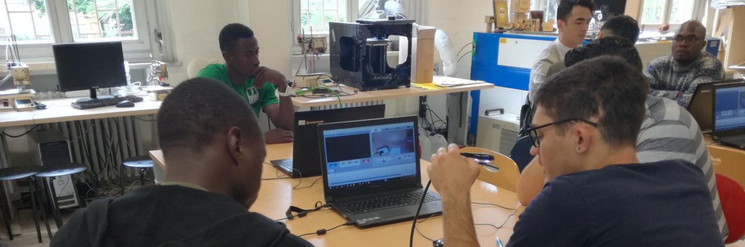 stampa 3D, taglio laser e making