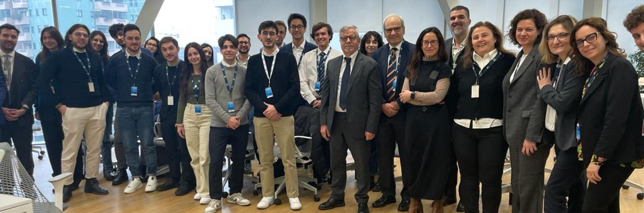 Renato Brunetti tra giovani talenti