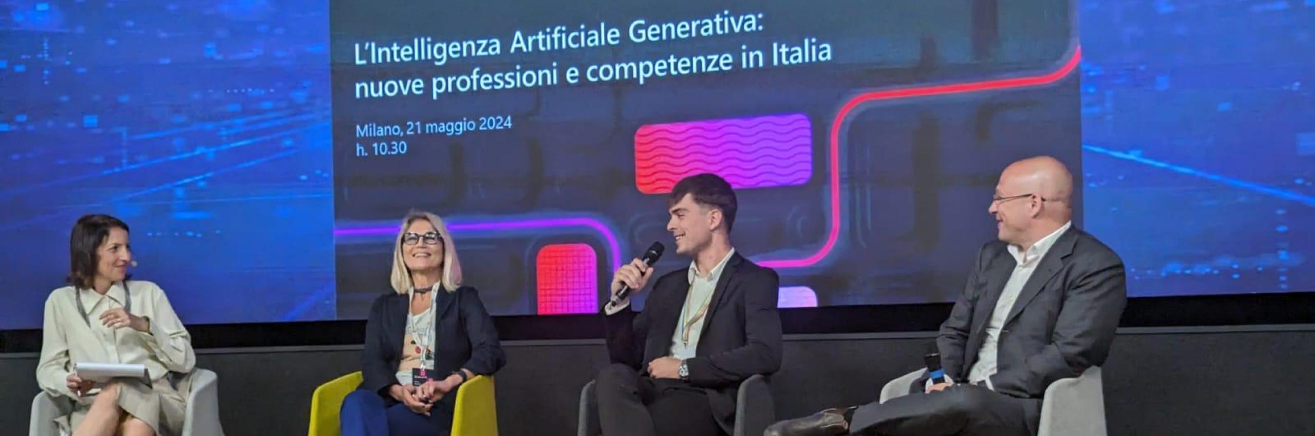 Mirta Michilli alla Virtual Career Fair di Microsoft