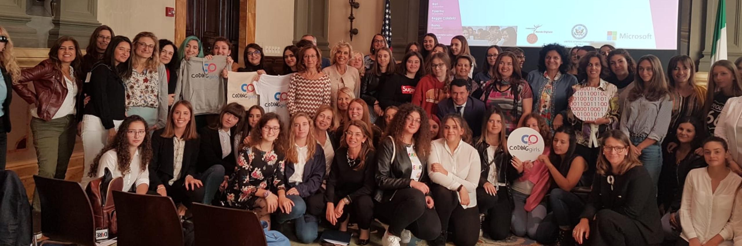 Coding Girls all'Ambasciata Usa