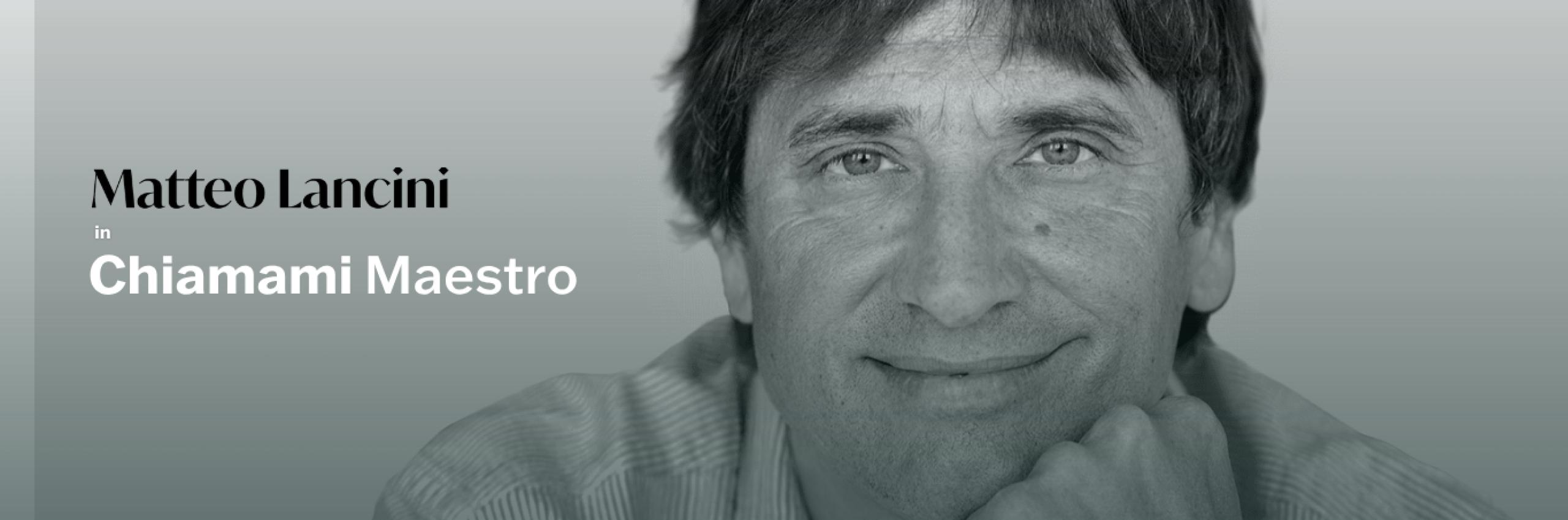 Chiamami Maestro. Incontro con Matteo Lancini