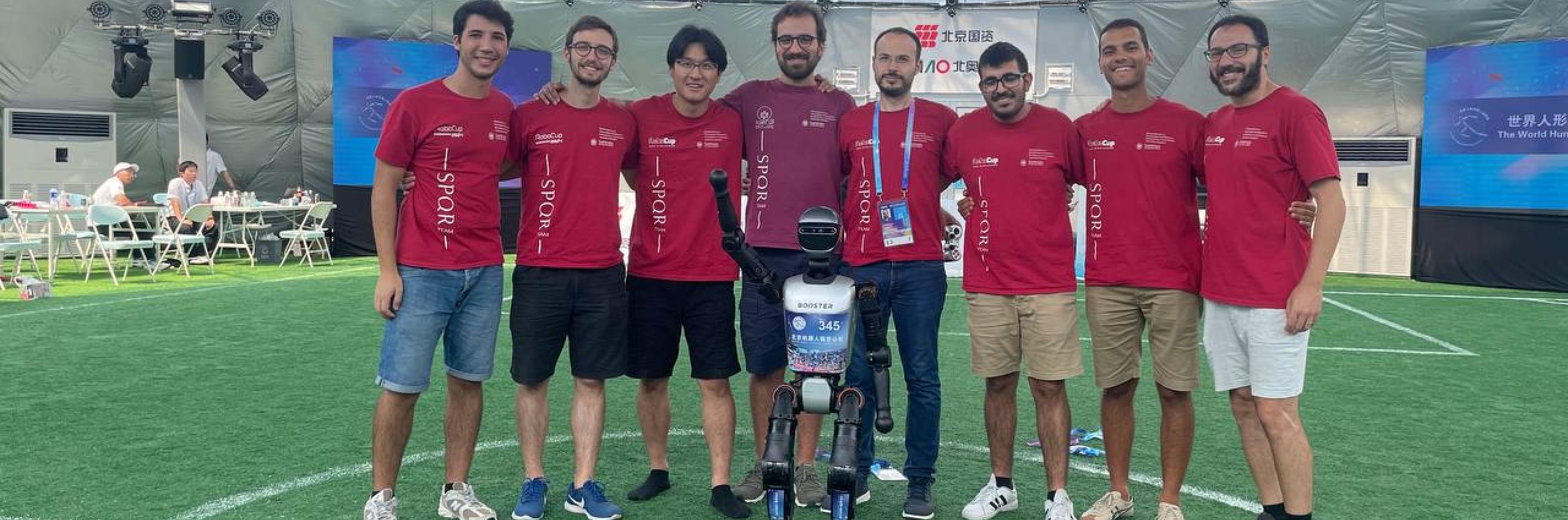 il team Spqr della Sapienza ai World Humanoid Robot Games