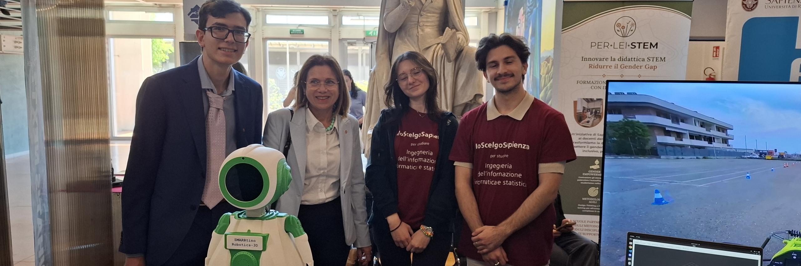 Area dimostrativa della RomeCup: la tecnologia prende forma