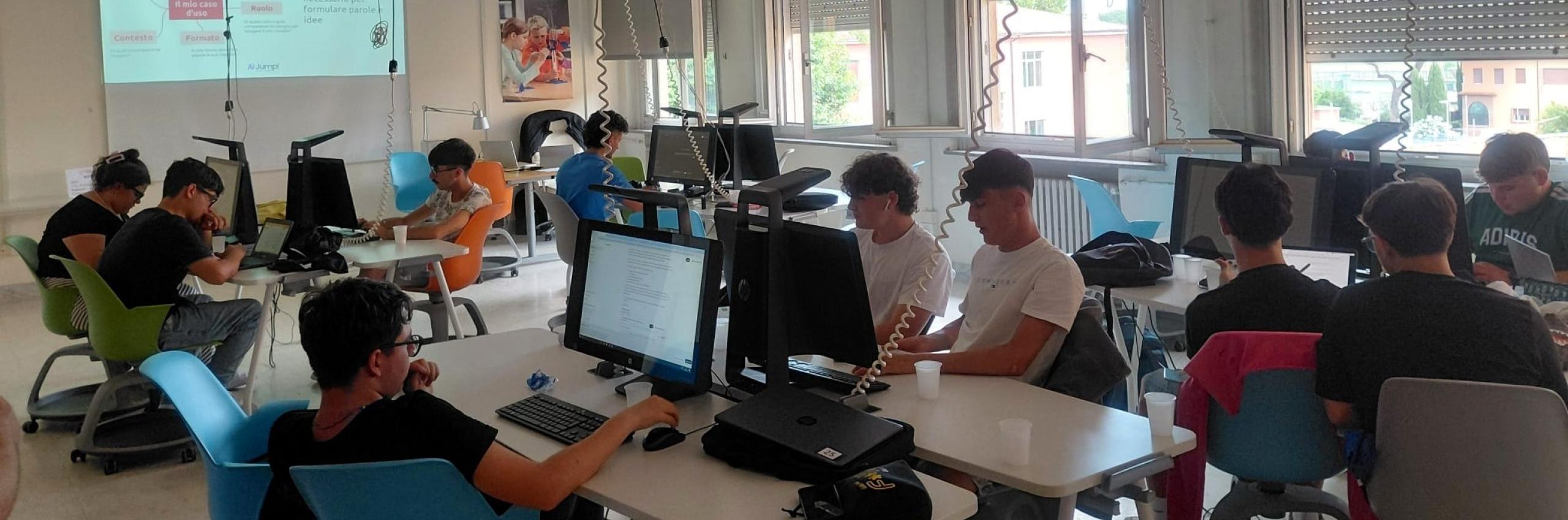 Con il progetto AI Jump! alla Palestra dell'Innovazione