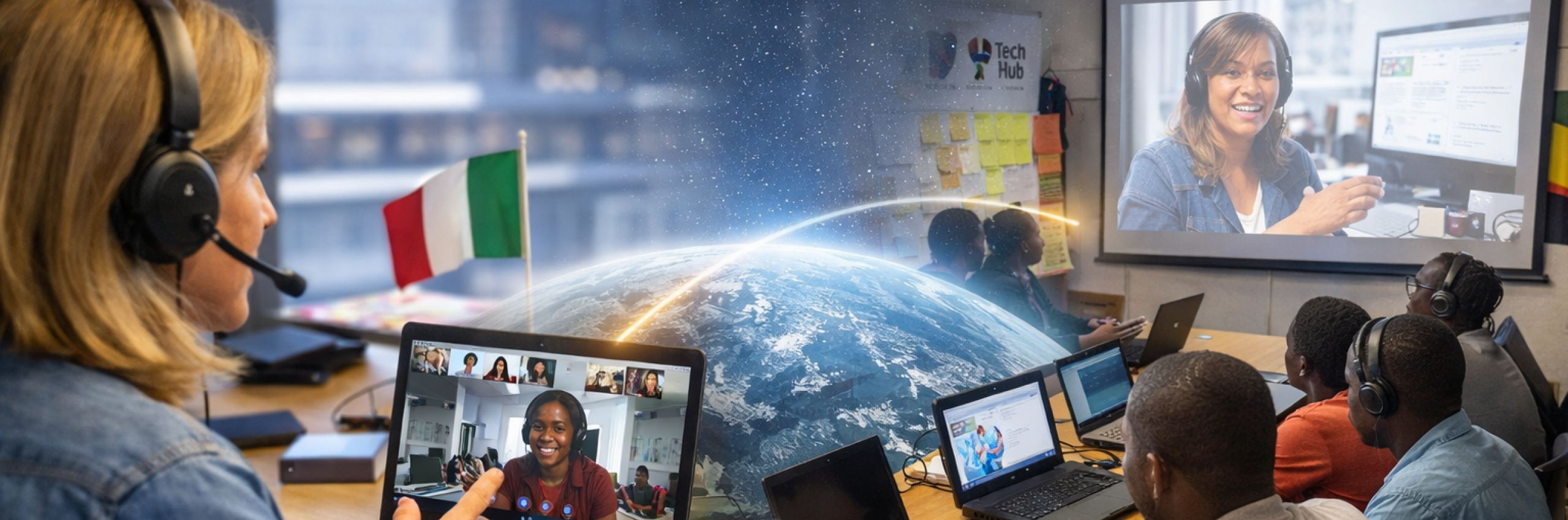 Dall'incubazione all'intelligenza artificiale, un percorso online tra Italia e Mozambico