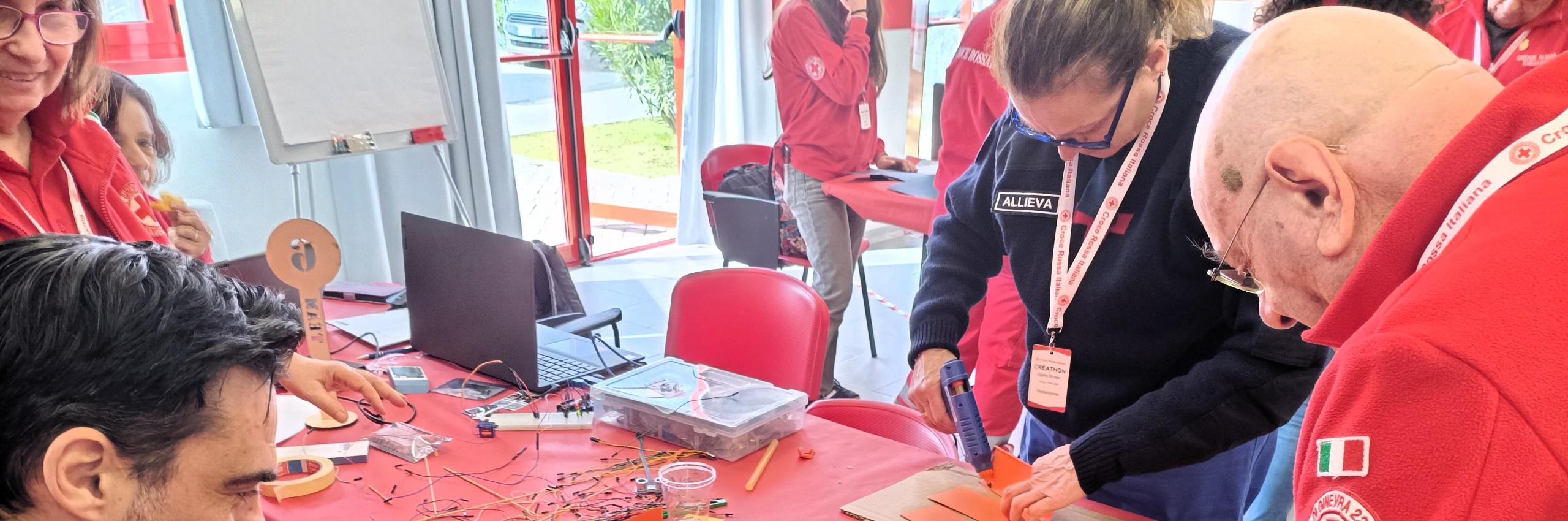 A Foligno il creathon del progetto Digital Bridge con Croce Rossa Italiana