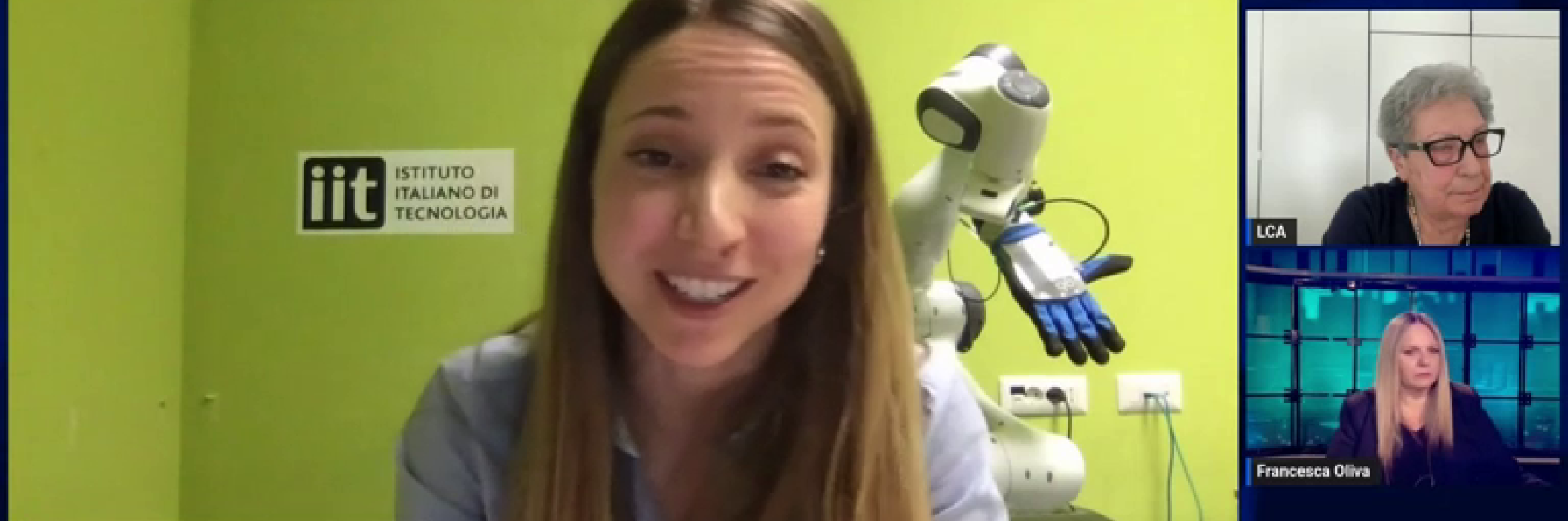 A Rai News le ricercatrici Luigia Carlucci Aiello e Marta Lagomarsino