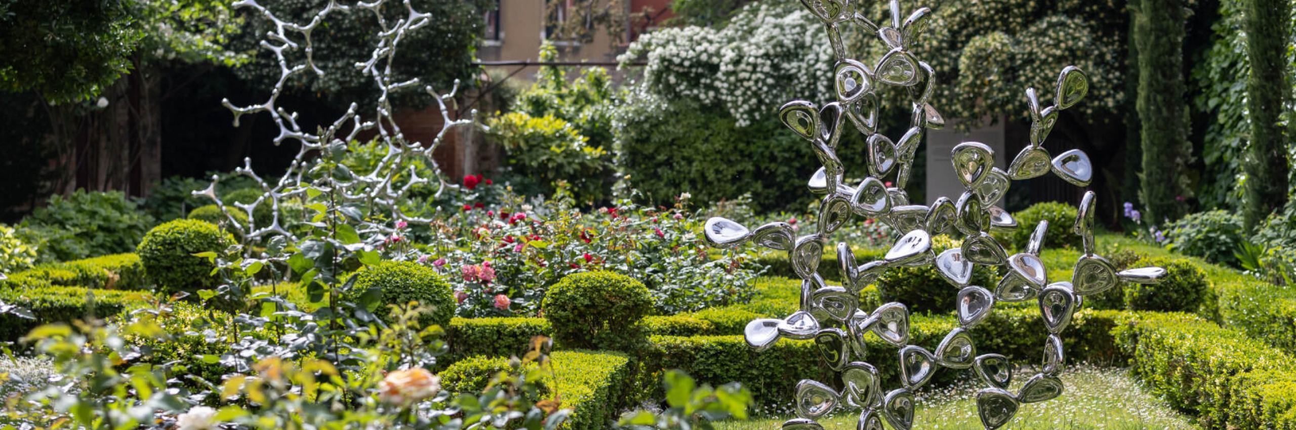 Le opere di Loris Cecchini negli Orti Botanici di Milano e Roma 