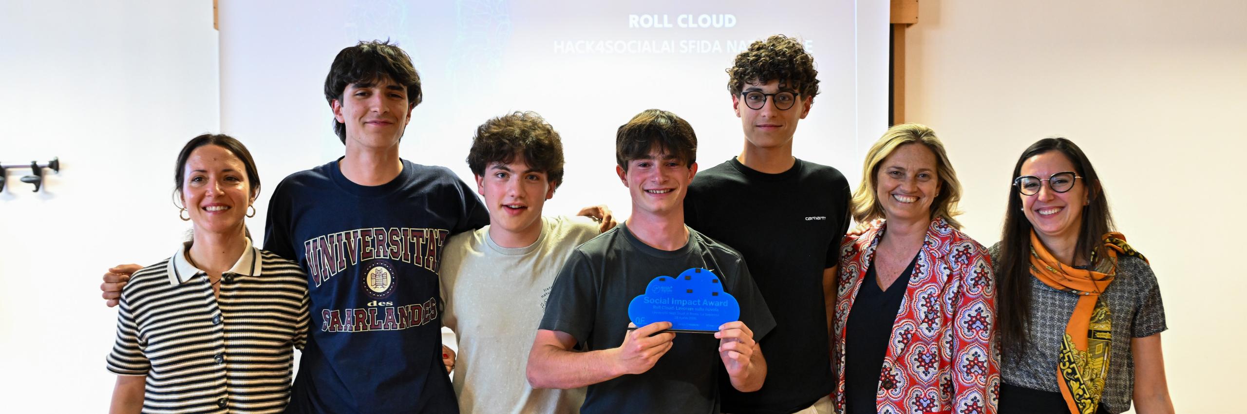 RomeCup 2026: premiati i giovani innovatori di Roll Cloud