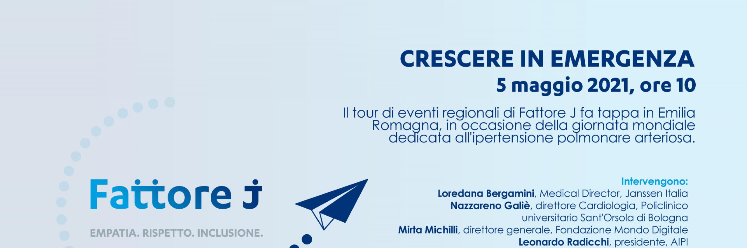 Fattore J: la tappa conclusiva in occasione della Giornata Mondiale dell'Ipertensione Arteriosa Polmonare