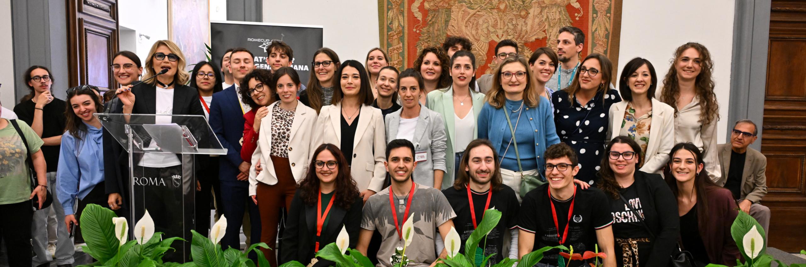 La squadra di lavoro della RomeCup 2025