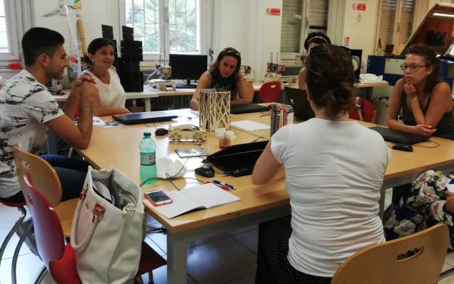 Laboratori al Fab Lab della Palestra dell'Innovazione
