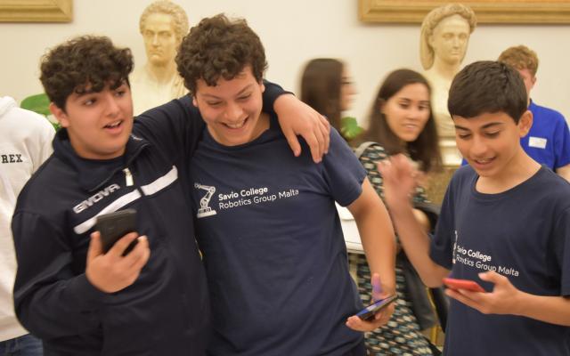 Il team del Savio College di Malta