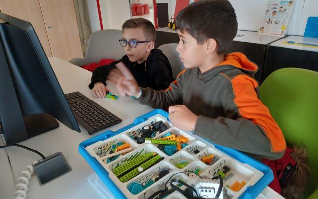 Laboratorio di robotica alla Palestra dell'Innovazione