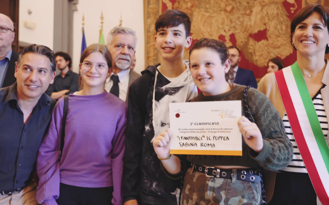 Il team I fantastici dell'IC Via Poppea Sabina