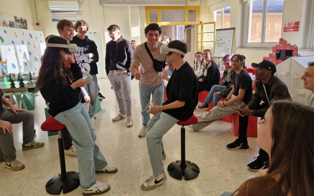 delegazione dell’Università del Delaware alla Palestra dell'Innovazione