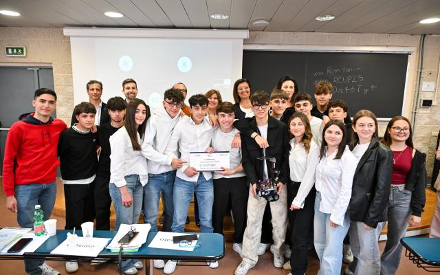 Il progetto vincitore della categoria AgroBOT alla RomeCup 2025