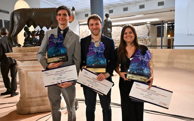 I vincitori della quarta edizione del "Most Promising Researcher in Robotics and Artificial Intelligence"
