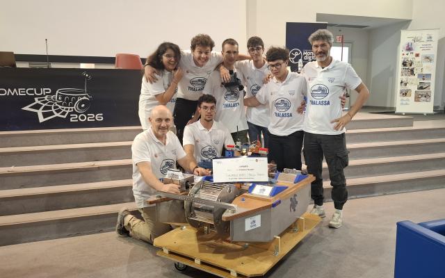 Alla RomeCup 2026 l’IIS Marconi Pieralisi di Jesi conquista il primo posto nella categoria MareBOT 