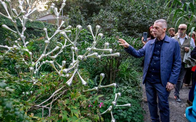 Le opere di Loris Cecchini all'Orto Botanico di Brera