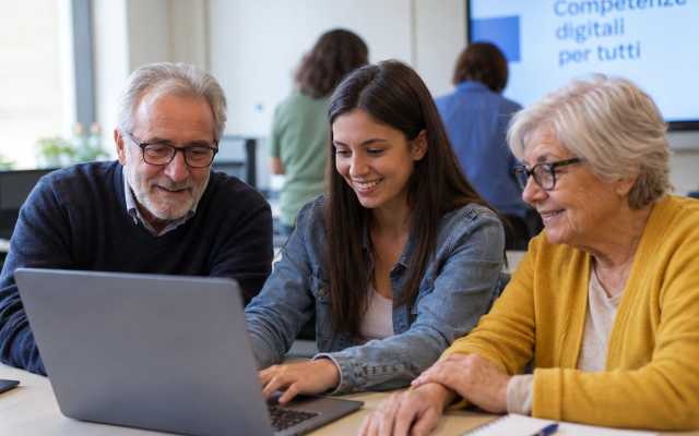 Roll Cloud e i Centri di facilitazione digitale di Roma Capitale tra i finalisti del Premio nazionale per le competenze digitali