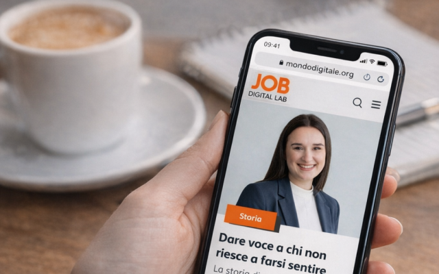 Una nuova storia dal blog Job Digital Lab: il percorso di Redona Tela