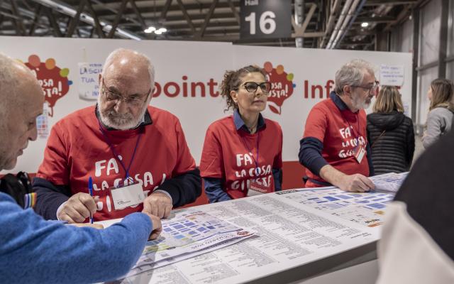Con due laboratori per gli studenti a "Fa la cosa giusta!" 