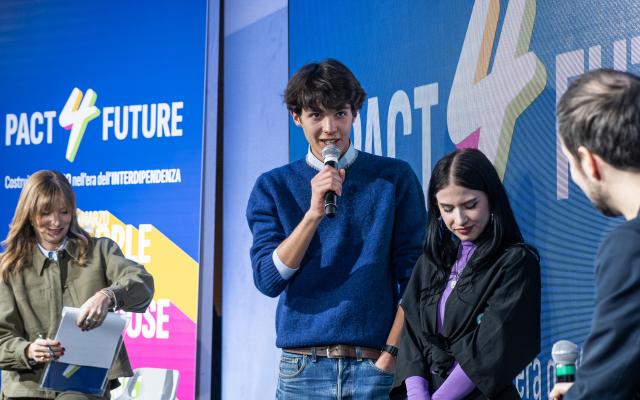 Pact4Future: i giovani salgono sul palco