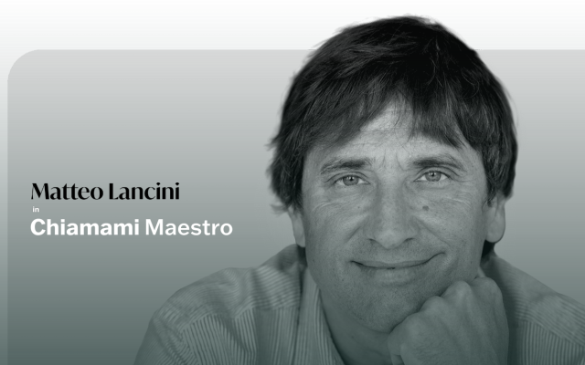 "Chiamami Maestro", online la registrazione del webinar con Matteo Lancini