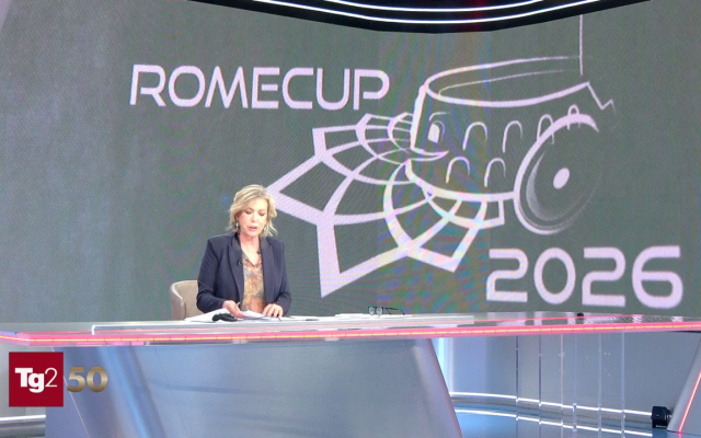 La RomeCup al TG2