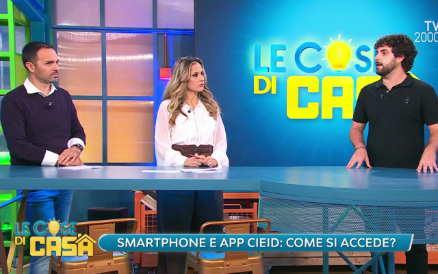 Edoardo Mancini ospite del programma "Le cose di casa" di TV2000 per aiutare i cittadini a conoscere e utilizzare i servizi digitali